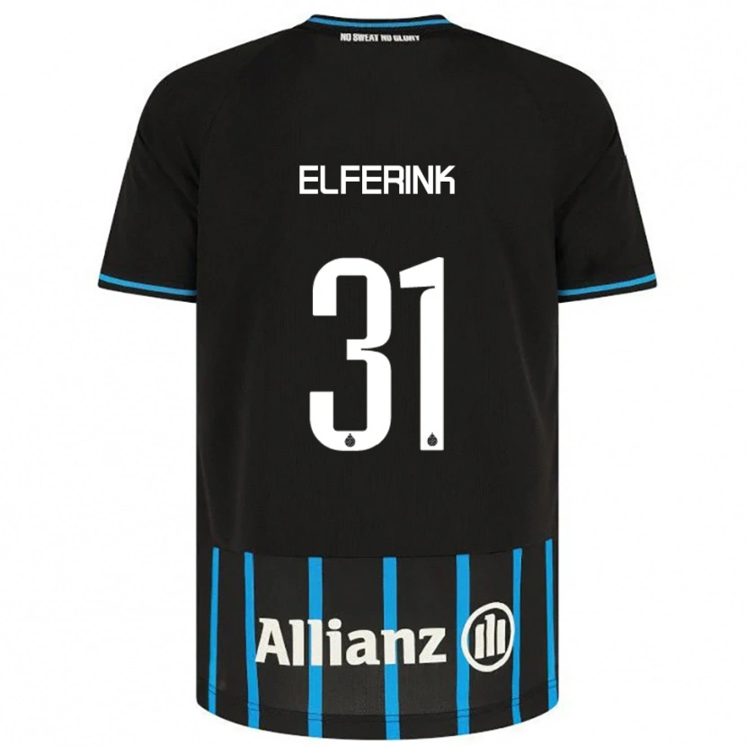 Danxen Herren Marie Elferink #31 Schwarz Blau Heimtrikot Trikot 2025/26 T-Shirt
