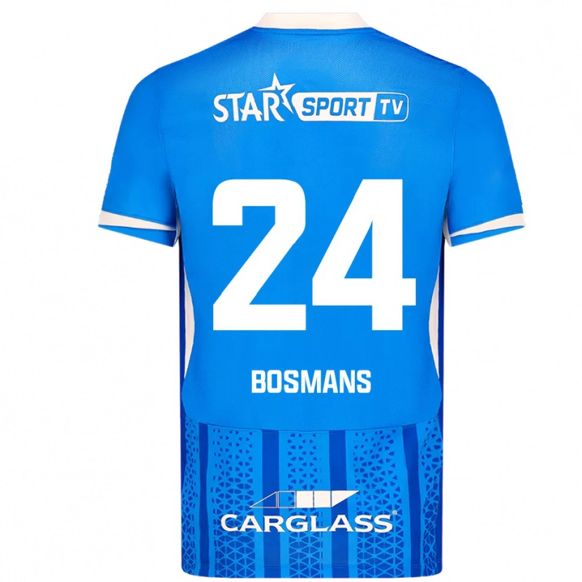 Danxen Herren Pia Bosmans #24 Blau Weiß Heimtrikot Trikot 2025/26 T-Shirt