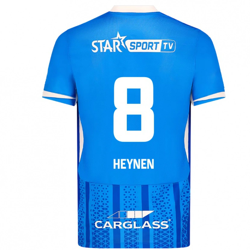 Danxen Herren Bryan Heynen #8 Blau Weiß Heimtrikot Trikot 2025/26 T-Shirt
