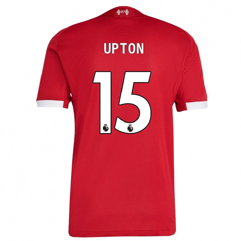 Danxen Herren Joe Upton #15 Rot Weiß Heimtrikot Trikot 2025/26 T-Shirt