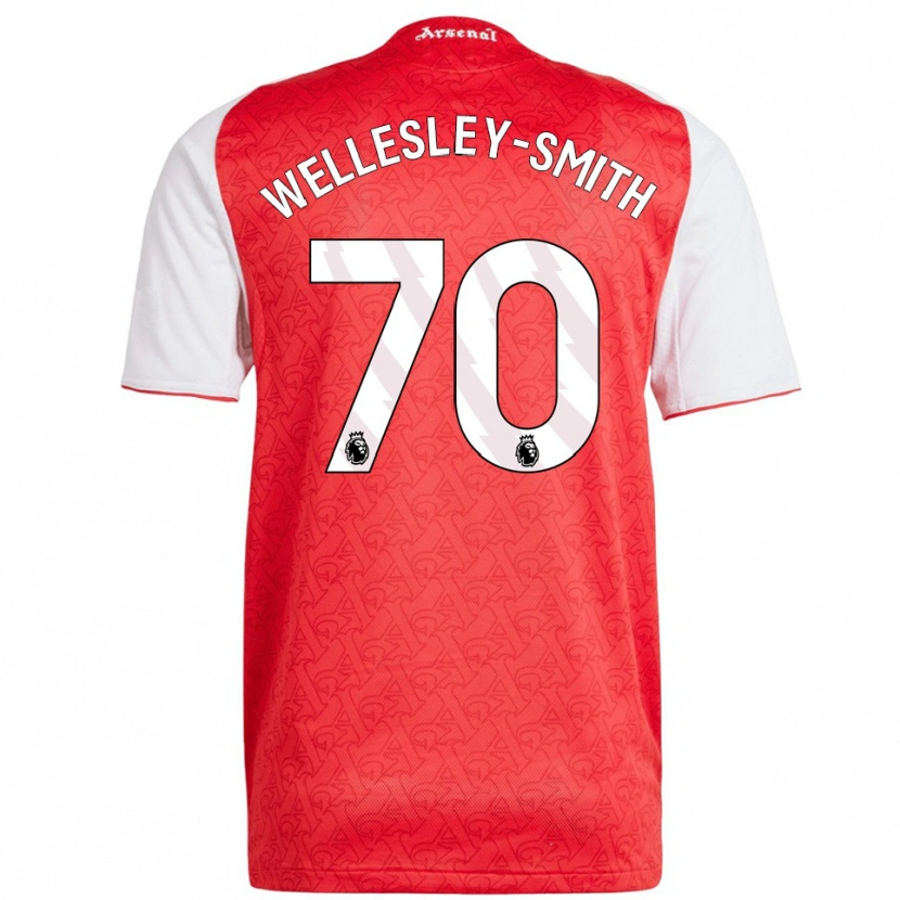 Danxen Herren Cecily Wellesley-Smith #70 Rot Weiß Heimtrikot Trikot 2025/26 T-Shirt