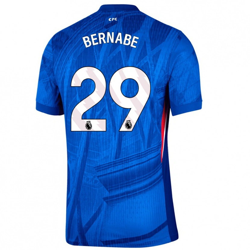 Danxen Herren Alejandra Bernabé #29 Blau Weiß Heimtrikot Trikot 2025/26 T-Shirt