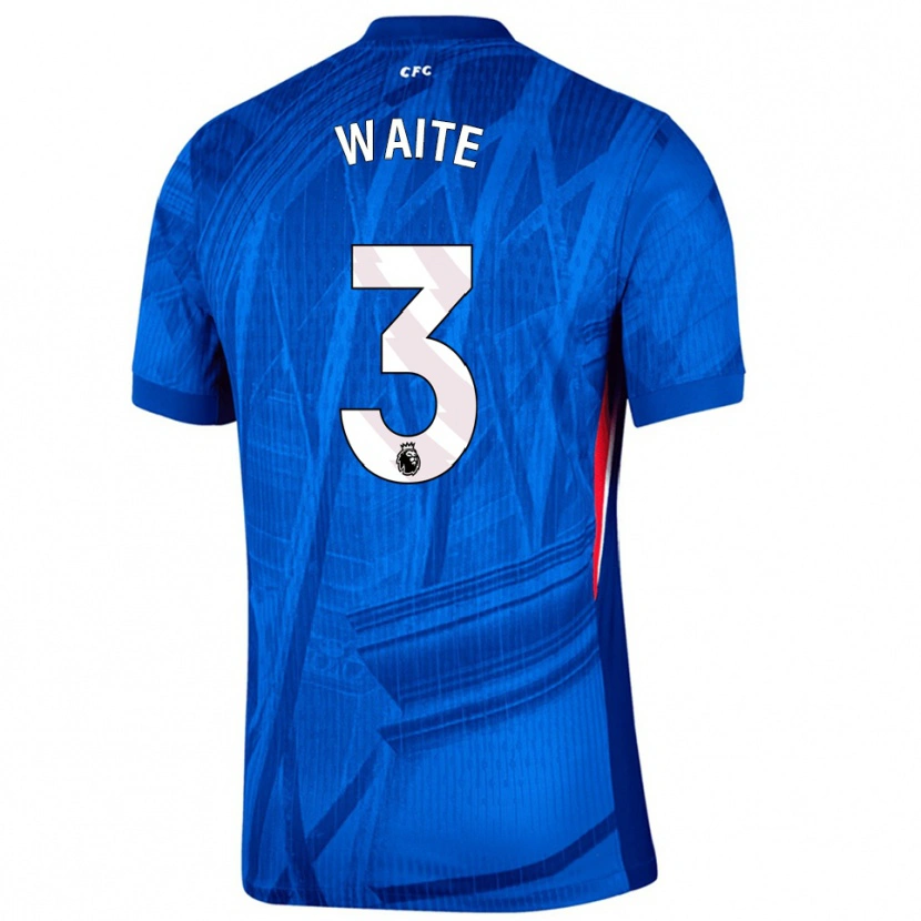 Danxen Herren Dante Waite #3 Blau Weiß Heimtrikot Trikot 2025/26 T-Shirt