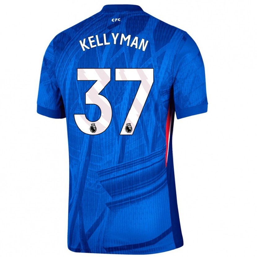 Danxen Herren Omari Kellyman #37 Blau Weiß Heimtrikot Trikot 2025/26 T-Shirt