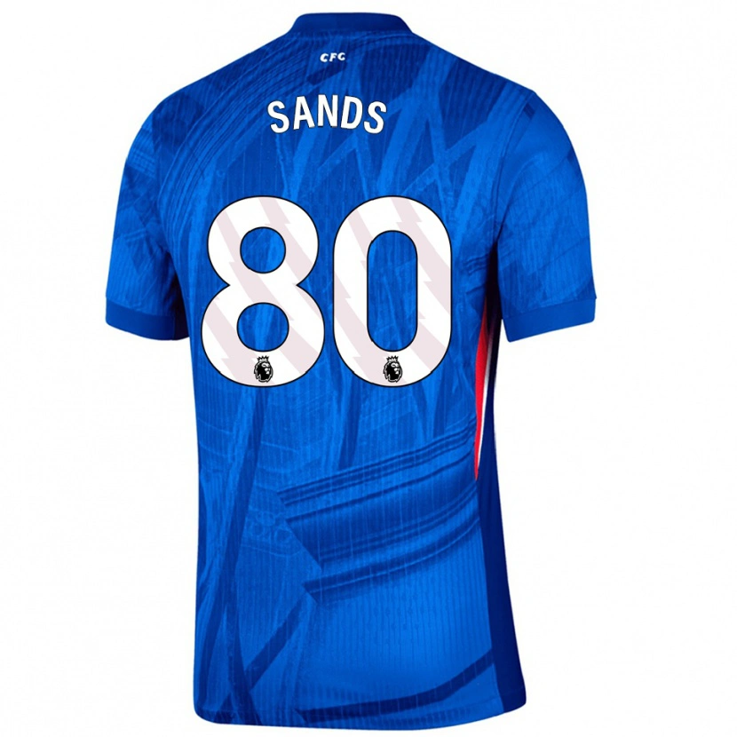 Danxen Herren Hudson Sands #80 Blau Weiß Heimtrikot Trikot 2025/26 T-Shirt