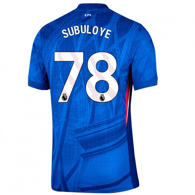 Danxen Herren Olutayo Subuloye #78 Blau Weiß Heimtrikot Trikot 2025/26 T-Shirt