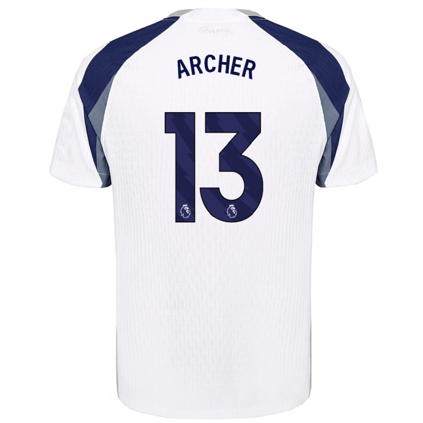 Danxen Herren Samual Archer #13 Weiß Marineblau Heimtrikot Trikot 2025/26 T-Shirt