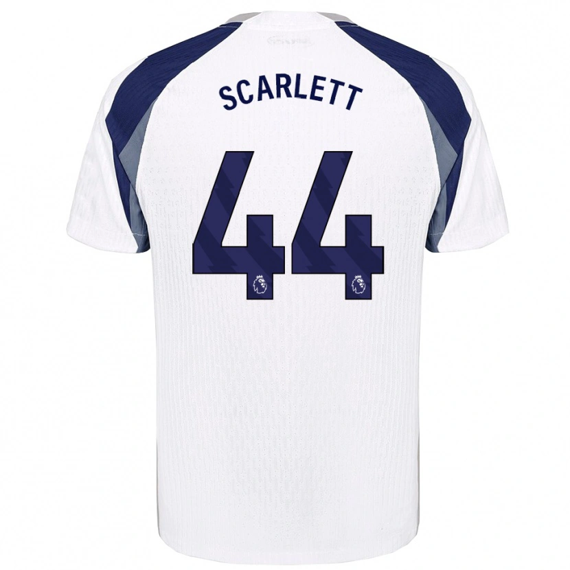 Danxen Herren Dane Scarlett #44 Weiß Marineblau Heimtrikot Trikot 2025/26 T-Shirt