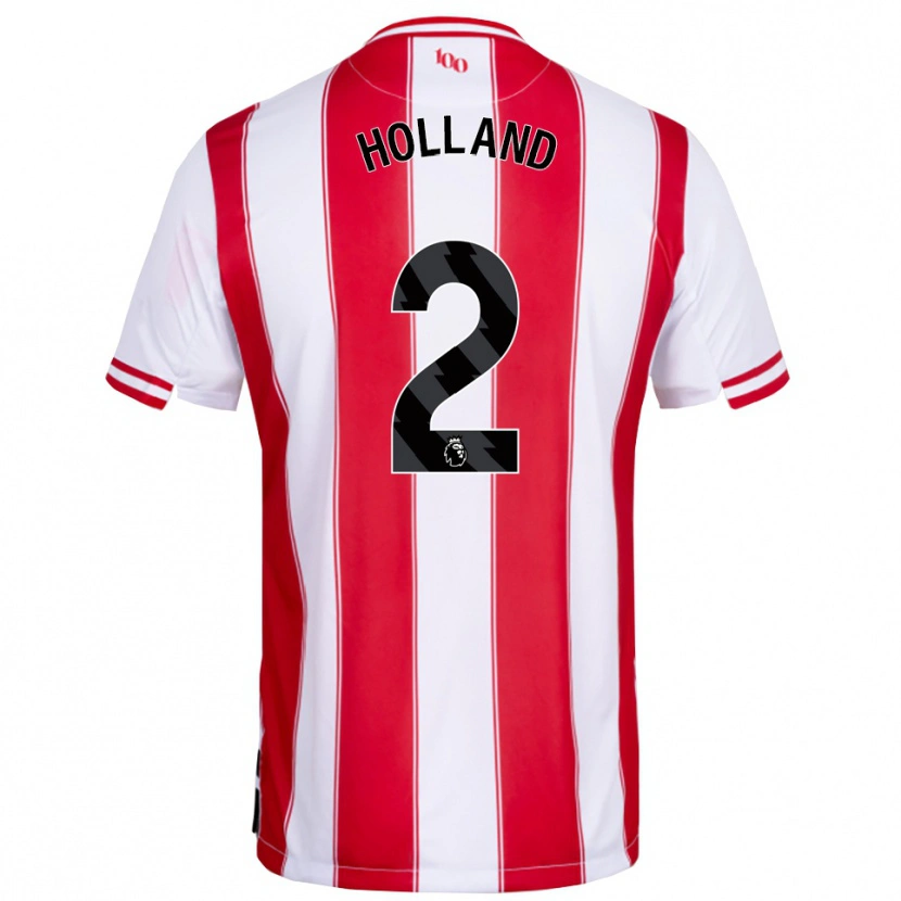 Danxen Herren Isaac Holland #2 Rot Weiß Heimtrikot Trikot 2025/26 T-Shirt