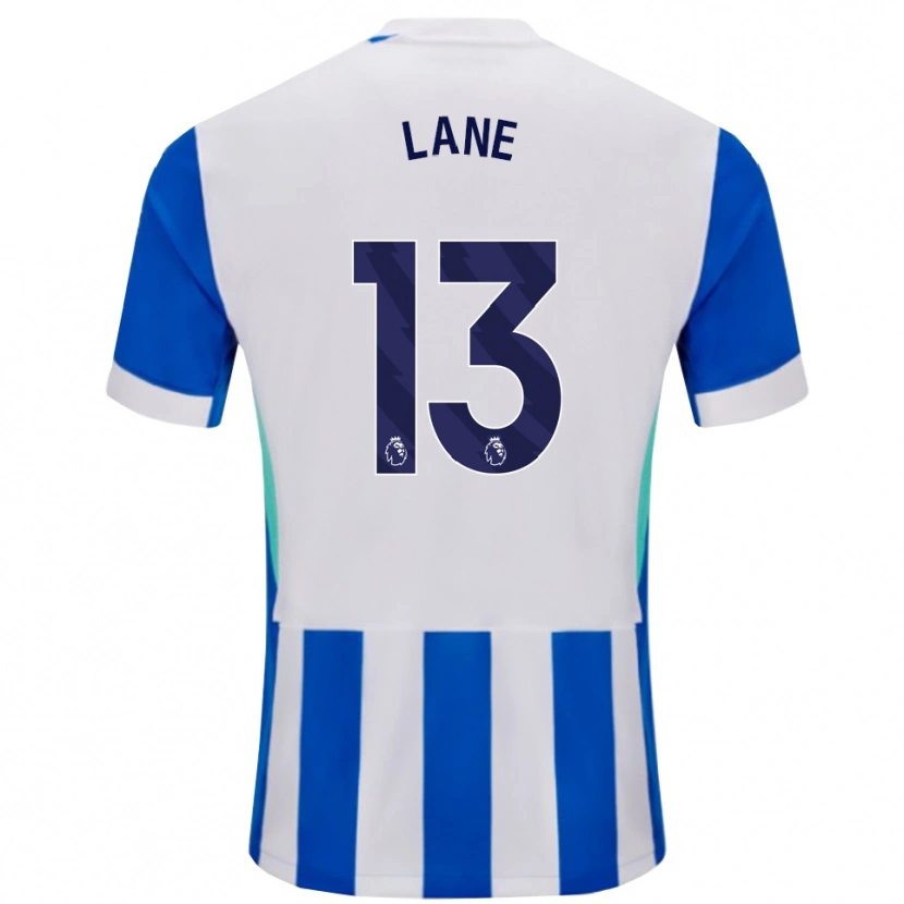 Danxen Herren Darius Lane #13 Blau Weiß Heimtrikot Trikot 2025/26 T-Shirt