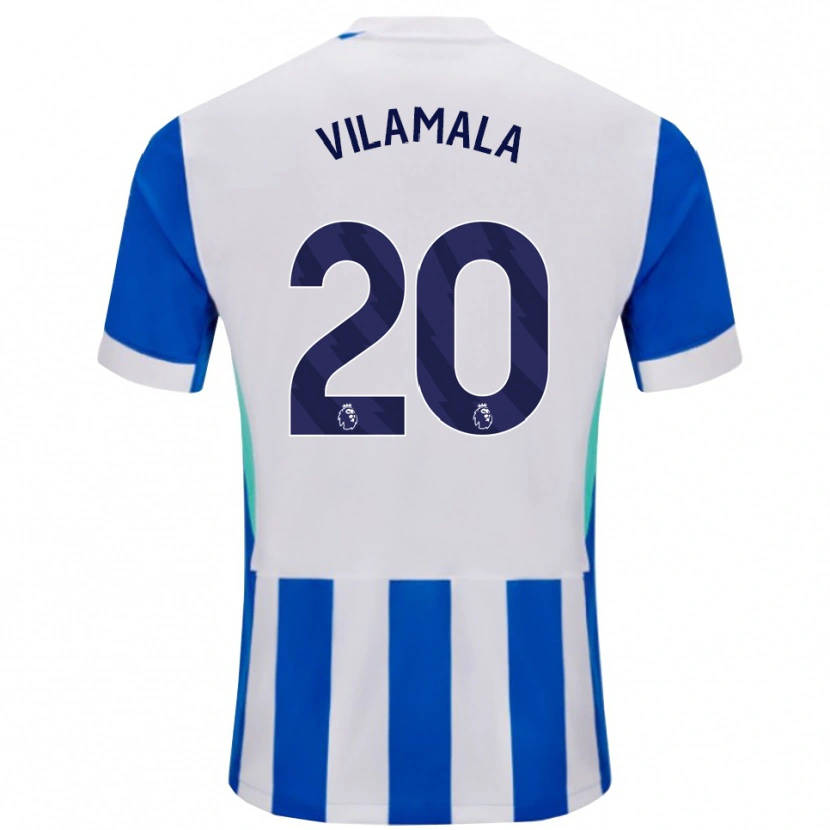 Danxen Herren Bruna Vilamala #20 Blau Weiß Heimtrikot Trikot 2025/26 T-Shirt