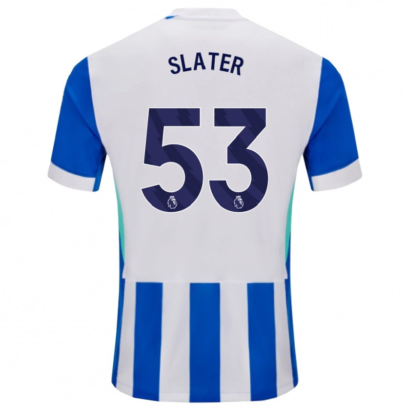 Danxen Herren Jacob Slater #53 Blau Weiß Heimtrikot Trikot 2025/26 T-Shirt