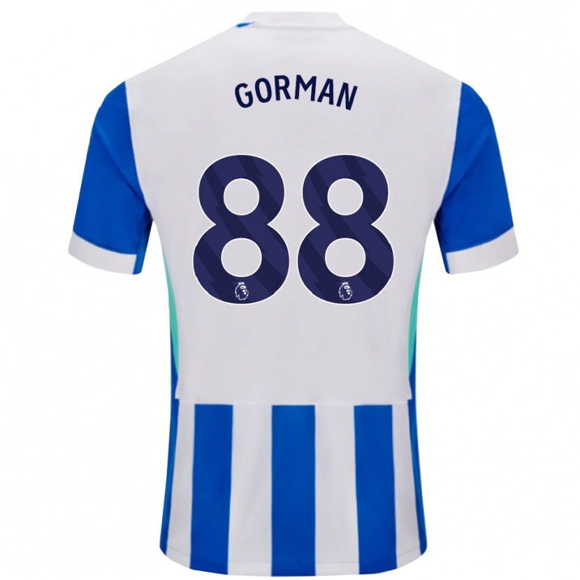 Danxen Herren Ronnie Gorman #88 Blau Weiß Heimtrikot Trikot 2025/26 T-Shirt