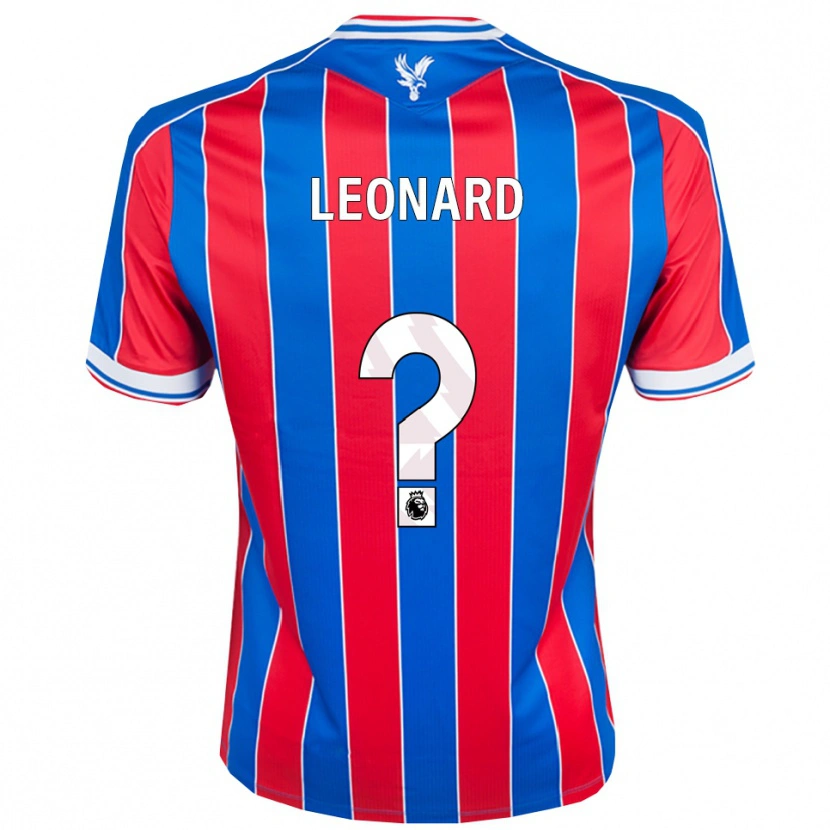 Danxen Herren James Leonard #0 Blau Rot Weiß Heimtrikot Trikot 2025/26 T-Shirt