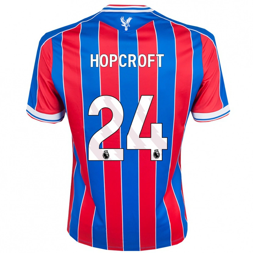 Danxen Herren Shanade Hopcroft #24 Blau Rot Weiß Heimtrikot Trikot 2025/26 T-Shirt