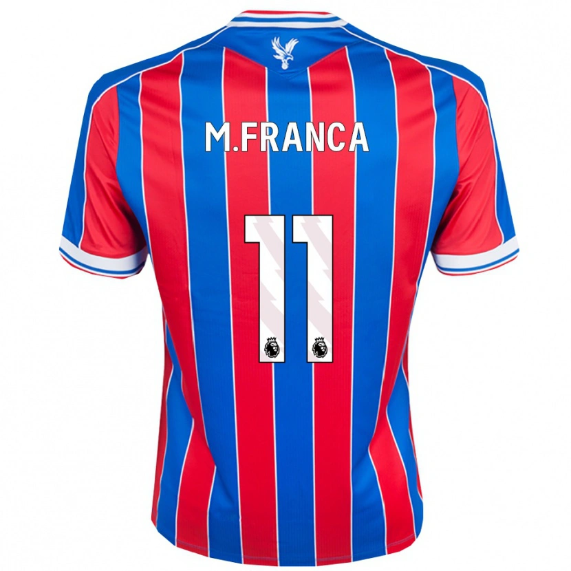 Danxen Herren Matheus França #11 Blau Rot Weiß Heimtrikot Trikot 2025/26 T-Shirt