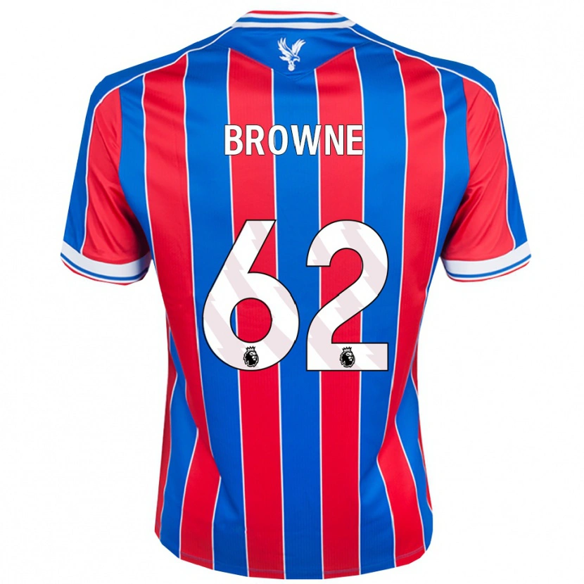 Danxen Herren Luke Browne #62 Blau Rot Weiß Heimtrikot Trikot 2025/26 T-Shirt