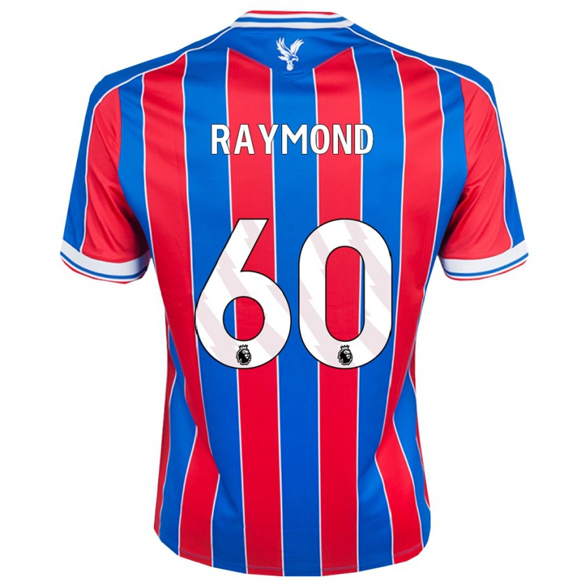 Danxen Herren Jadan Raymond #60 Blau Rot Weiß Heimtrikot Trikot 2025/26 T-Shirt