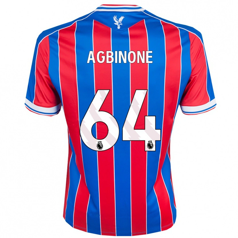 Danxen Herren Asher Agbinone #64 Blau Rot Weiß Heimtrikot Trikot 2025/26 T-Shirt