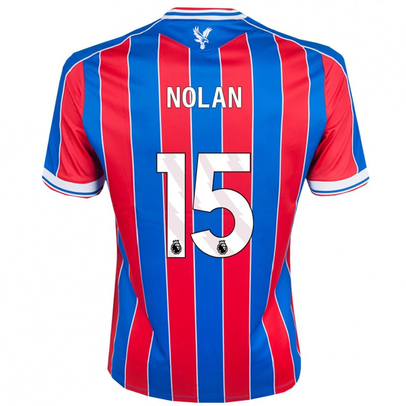 Danxen Herren Hayley Nolan #15 Blau Rot Weiß Heimtrikot Trikot 2025/26 T-Shirt