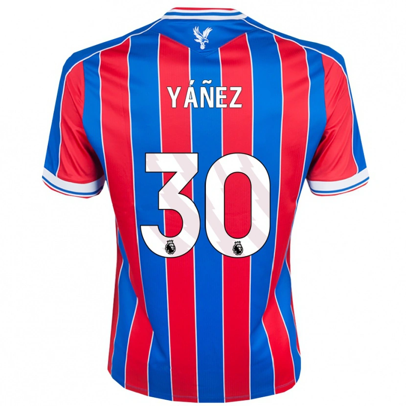 Danxen Herren Shae Yáñez #30 Blau Rot Weiß Heimtrikot Trikot 2025/26 T-Shirt