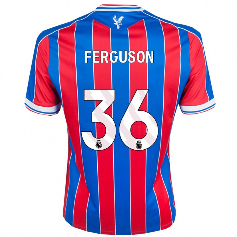 Danxen Herren Nathan Ferguson #36 Blau Rot Weiß Heimtrikot Trikot 2025/26 T-Shirt
