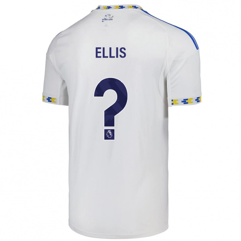 Danxen Herren Macy Ellis #0 Weiß Blau Heimtrikot Trikot 2025/26 T-Shirt