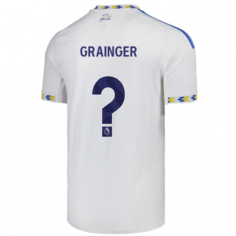 Danxen Herren Owen Grainger #0 Weiß Blau Heimtrikot Trikot 2025/26 T-Shirt