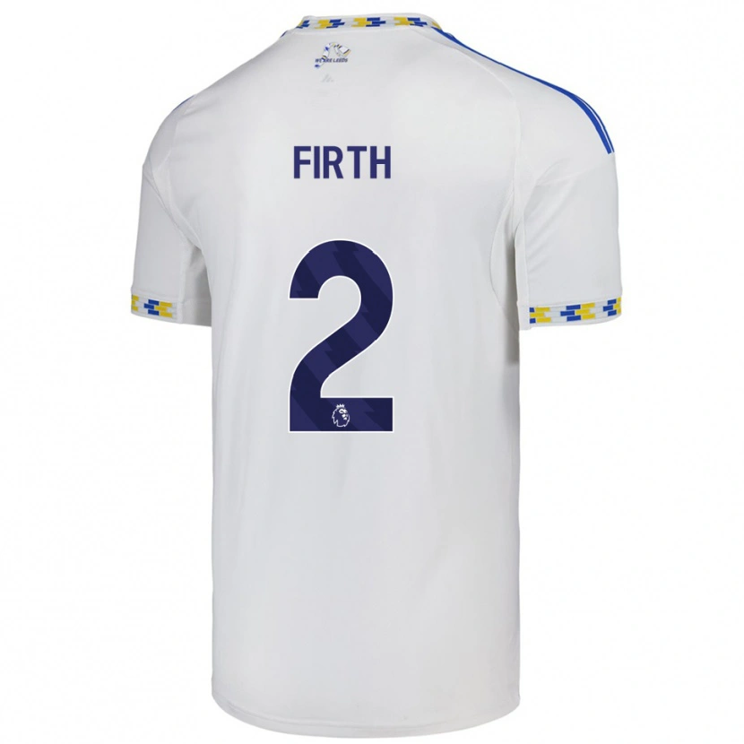 Danxen Herren Will Firth #2 Weiß Blau Heimtrikot Trikot 2025/26 T-Shirt