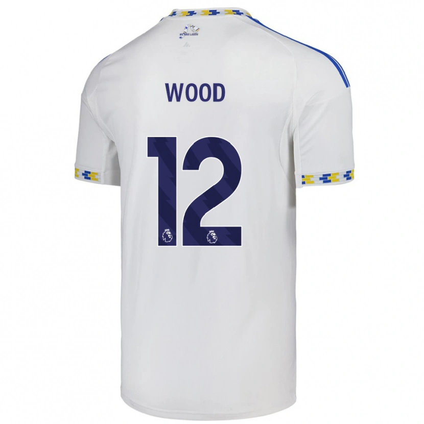 Danxen Herren Oliver Wood #12 Weiß Blau Heimtrikot Trikot 2025/26 T-Shirt