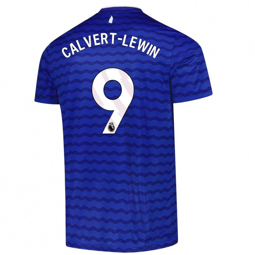 Danxen Herren Dominic Calvert-Lewin #9 Blau Marineblau Heimtrikot Trikot 2025/26 T-Shirt