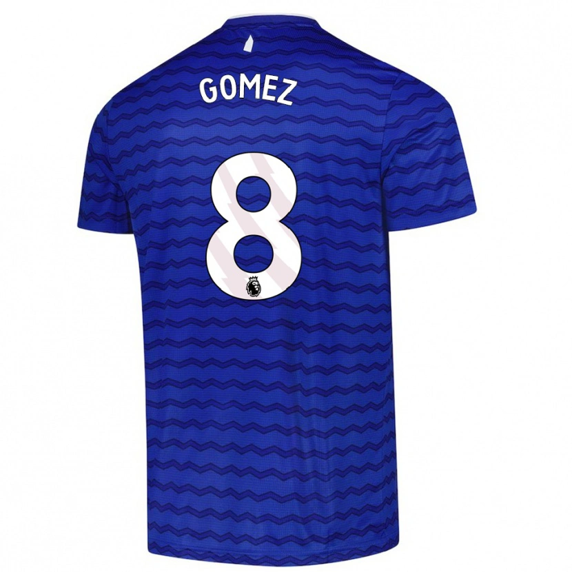 Danxen Herren Francis Gomez #8 Blau Marineblau Heimtrikot Trikot 2025/26 T-Shirt