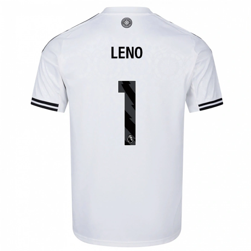 Danxen Herren Bernd Leno #1 Weiß Schwarz Heimtrikot Trikot 2025/26 T-Shirt