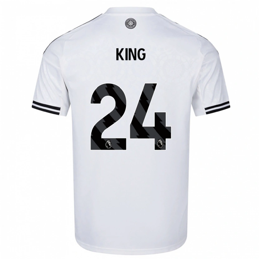 Danxen Herren Josh King #24 Weiß Schwarz Heimtrikot Trikot 2025/26 T-Shirt