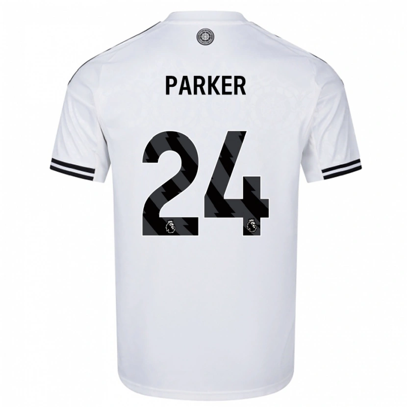 Danxen Herren Beau Parker #24 Weiß Schwarz Heimtrikot Trikot 2025/26 T-Shirt