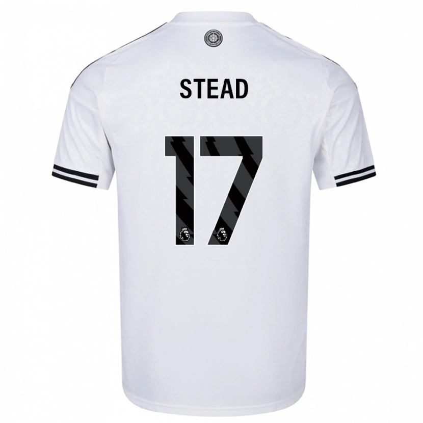 Danxen Herren Kayleigh Stead #17 Weiß Schwarz Heimtrikot Trikot 2025/26 T-Shirt