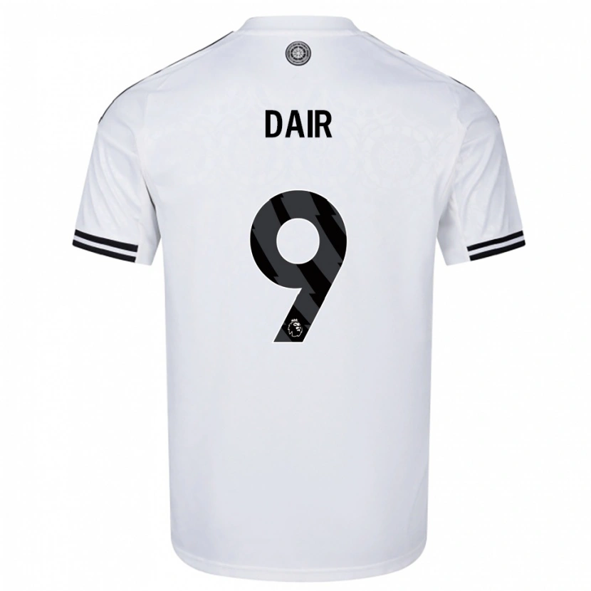 Danxen Herren Brodie Dair #9 Weiß Schwarz Heimtrikot Trikot 2025/26 T-Shirt