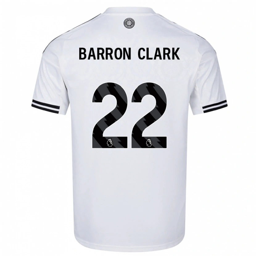 Danxen Herren Betty Barron-Clark #22 Weiß Schwarz Heimtrikot Trikot 2025/26 T-Shirt