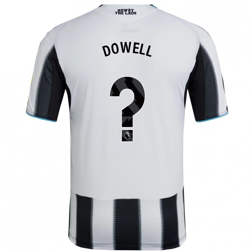 Danxen Herren Roman Dowell #0 Schwarz Weiß Heimtrikot Trikot 2025/26 T-Shirt