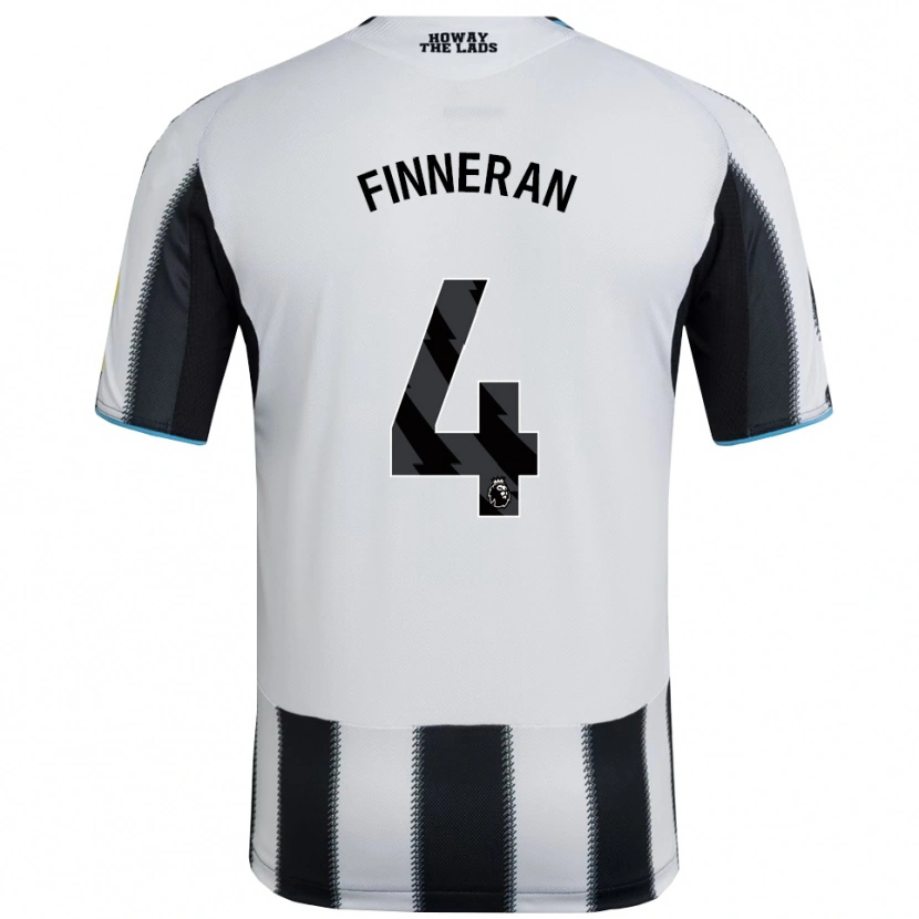 Danxen Herren Rory Finneran #4 Schwarz Weiß Heimtrikot Trikot 2025/26 T-Shirt