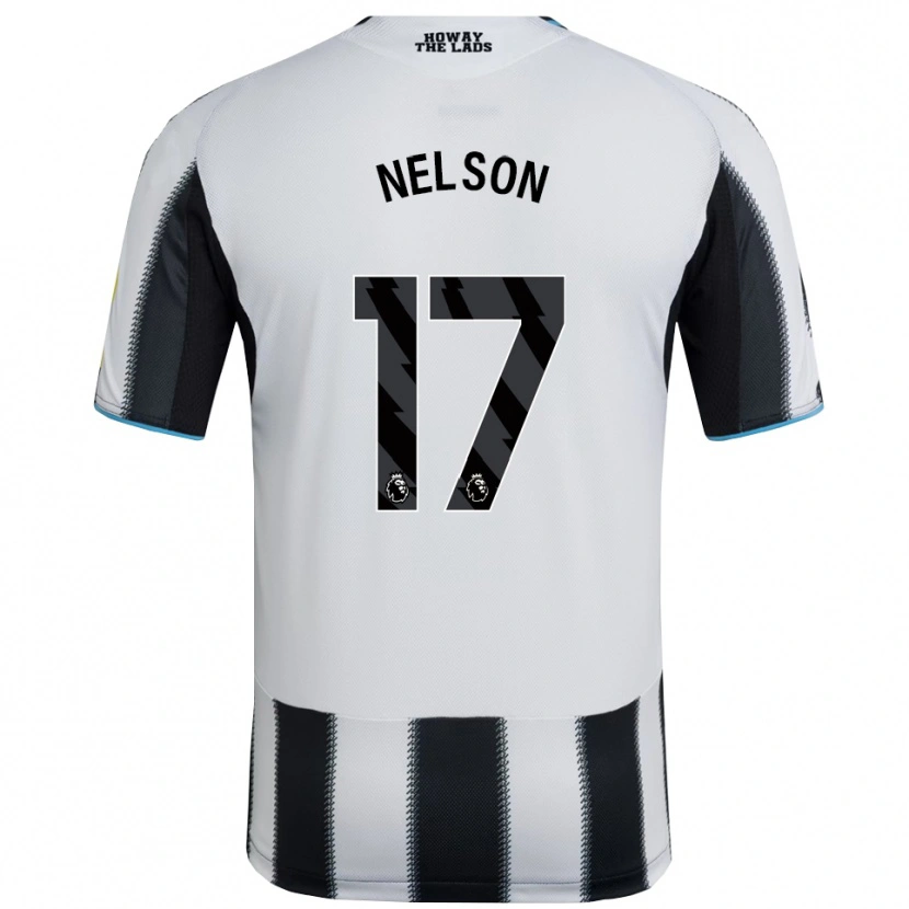Danxen Herren Erin Nelson #17 Schwarz Weiß Heimtrikot Trikot 2025/26 T-Shirt