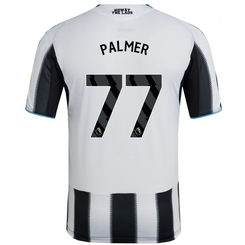 Danxen Herren Darren Palmer #77 Schwarz Weiß Heimtrikot Trikot 2025/26 T-Shirt