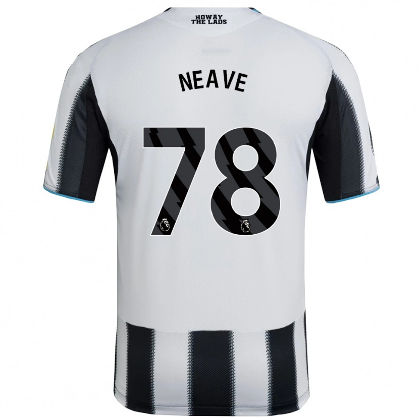Danxen Herren Sean Neave #78 Schwarz Weiß Heimtrikot Trikot 2025/26 T-Shirt