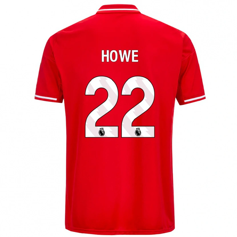 Danxen Herren Casey Howe #22 Rot Weiß Heimtrikot Trikot 2025/26 T-Shirt