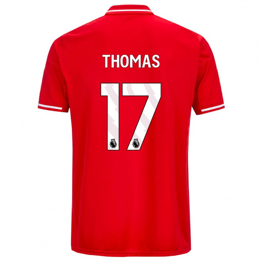 Danxen Herren Freya Thomas #17 Rot Weiß Heimtrikot Trikot 2025/26 T-Shirt