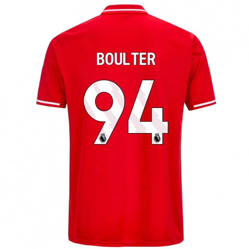 Danxen Herren Evan Boulter #94 Rot Weiß Heimtrikot Trikot 2025/26 T-Shirt