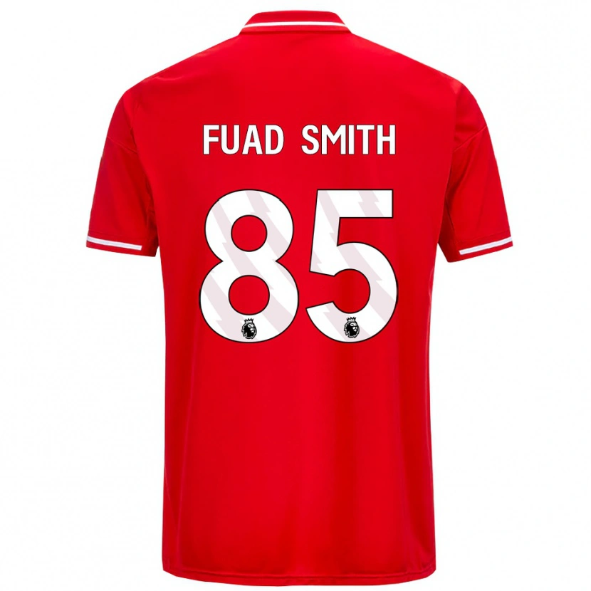 Danxen Herren Fuad Smith #85 Rot Weiß Heimtrikot Trikot 2025/26 T-Shirt