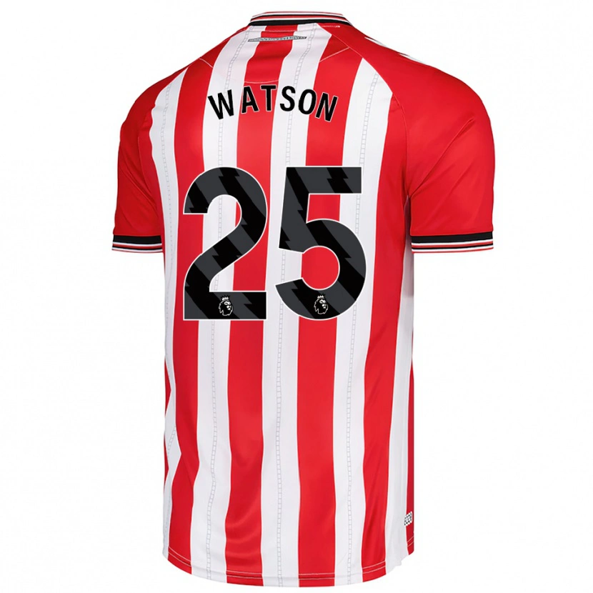 Danxen Herren Katy Watson #25 Rot Weiß Heimtrikot Trikot 2025/26 T-Shirt