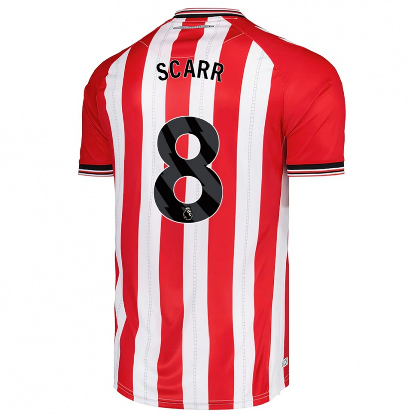 Danxen Herren Emily Scarr #8 Rot Weiß Heimtrikot Trikot 2025/26 T-Shirt