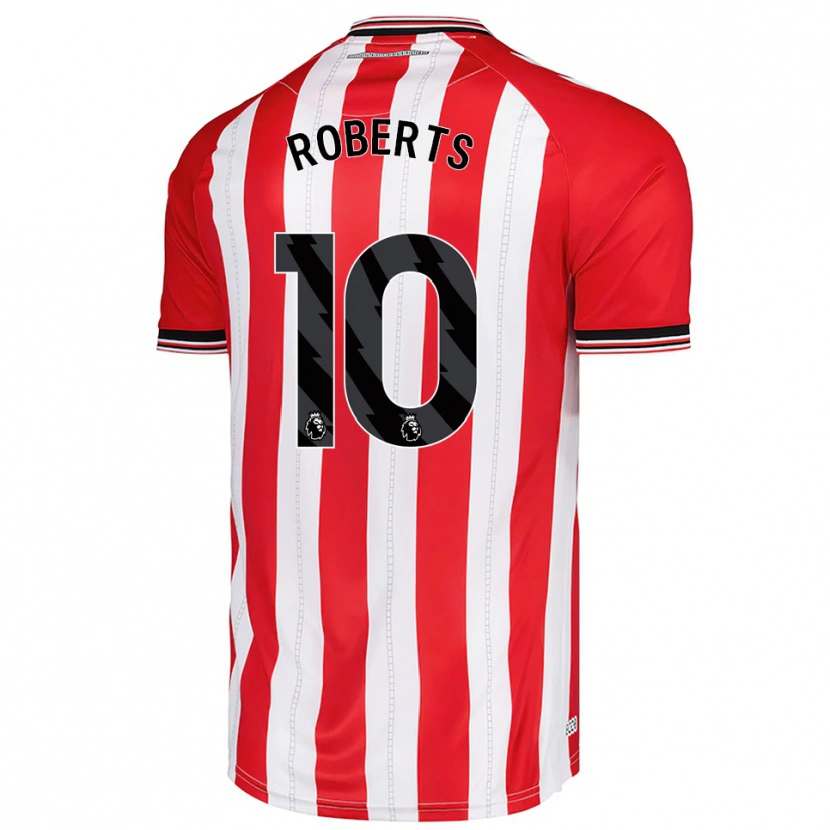 Danxen Herren Patrick Roberts #10 Rot Weiß Heimtrikot Trikot 2025/26 T-Shirt